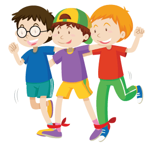 drawing of a girl using a hula hoop